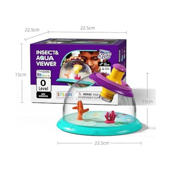 Science Can Kit de captura de insectos para niños jaula_6