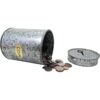 ScienceBuy Moneda galvanizada con ranura para monedas y