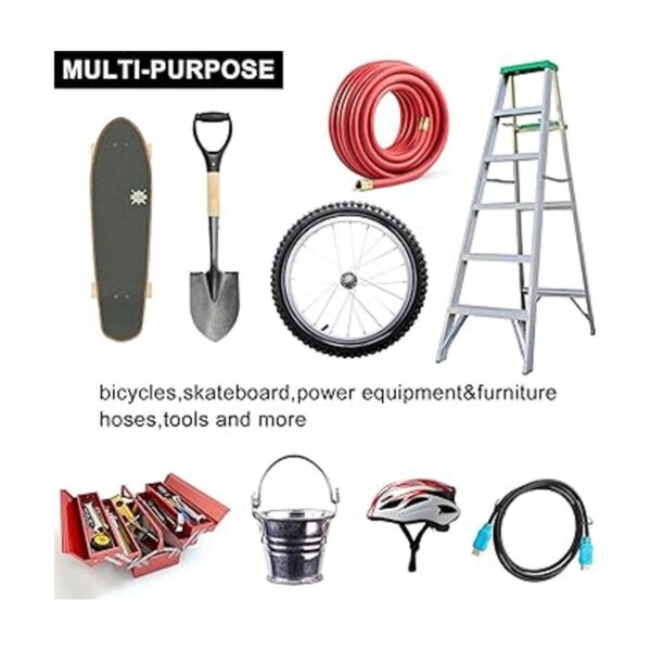 Scartink 12 ganchos de almacenamiento de bicicleta