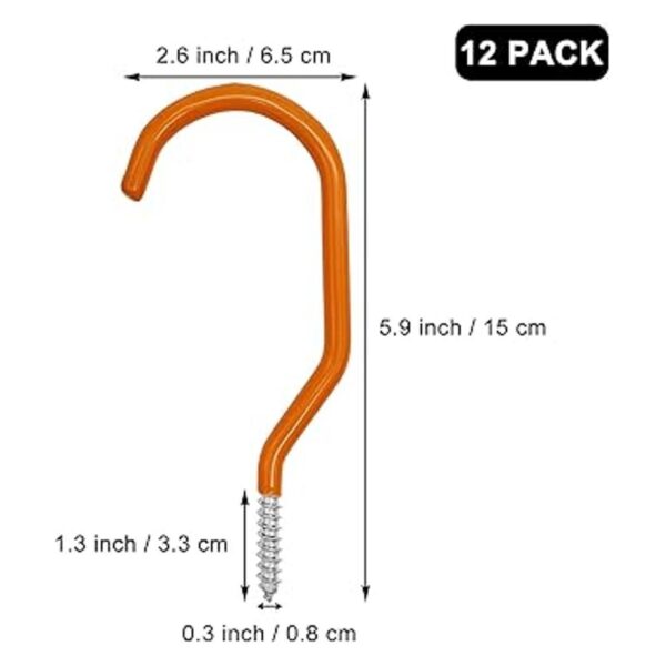 Scartink 12 ganchos de almacenamiento de bicicleta