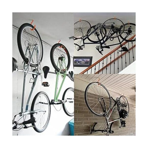 Scartink 12 ganchos de almacenamiento de bicicleta