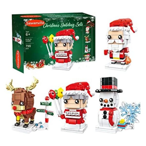 Sawaruita Juegos de construcción de Navidad 785 piezas_1