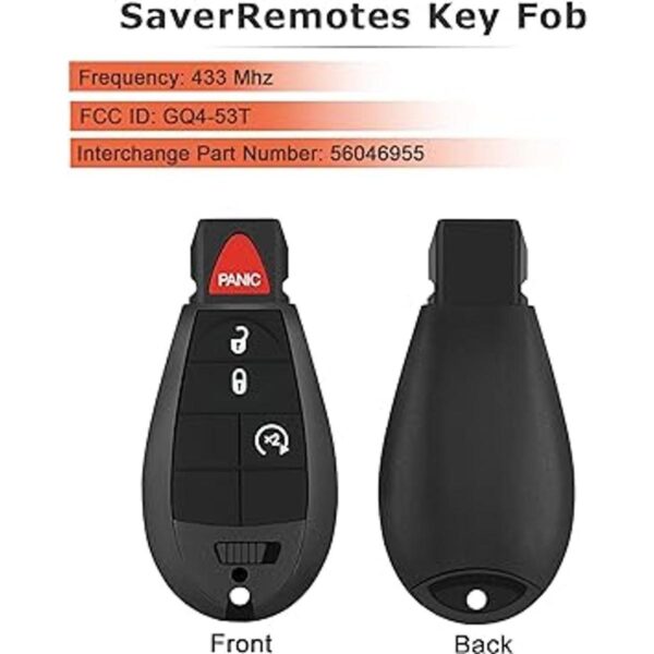 SaverRemotes Mando a distancia de 4 botones compatible_2