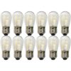 Satco S8020 Juego de luces LED para exteriores 12 luces