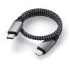 Satechi Cable de carga USBC a Lightning certificado MFi_5