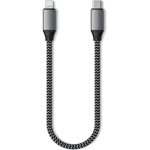 Satechi Cable de carga USBC a Lightning certificado MFi_1