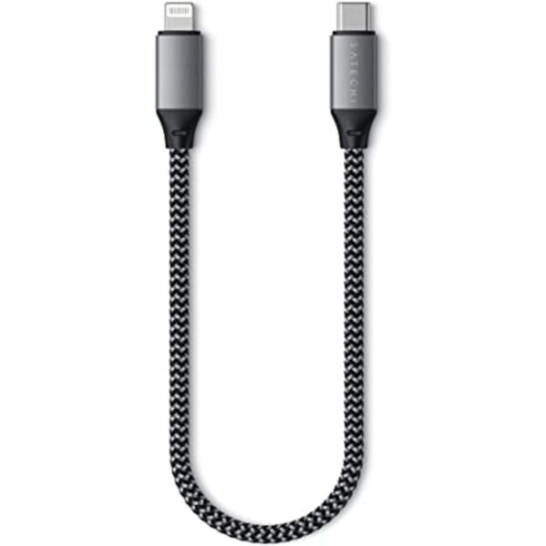 Satechi Cable de carga USBC a Lightning certificado MFi_1
