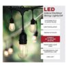 Satco S8020 Juego de luces LED para exteriores 12 luces