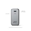 Satechi Cargador de pared USBC PD de 100 W potente GaN_4
