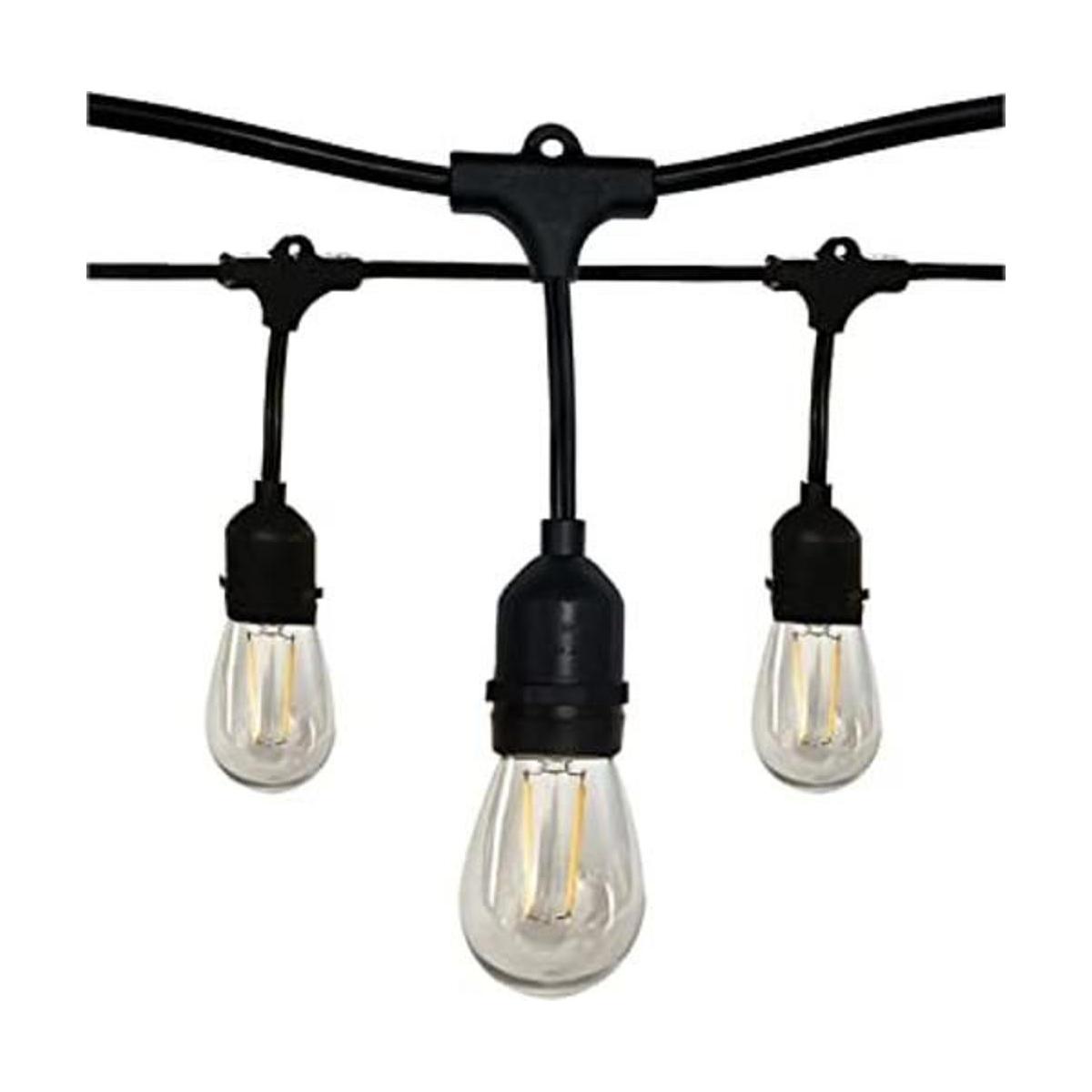 Satco S8020 Juego de luces LED para exteriores 12 luces