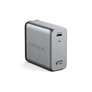 Satechi Cargador de pared USBC PD de 100 W potente GaN_1