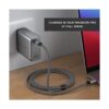 Satechi Cargador de pared USBC PD de 100 W potente GaN_3