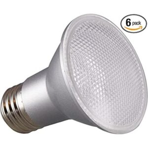 Satco S29405 6.5 vatios; LED PAR20; 2700 K; paquete de 6