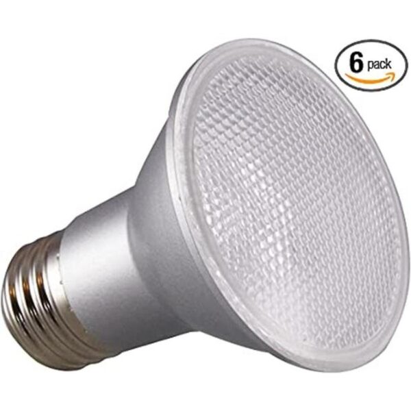 Satco S29405 6.5 vatios; LED PAR20; 2700 K; paquete de 6