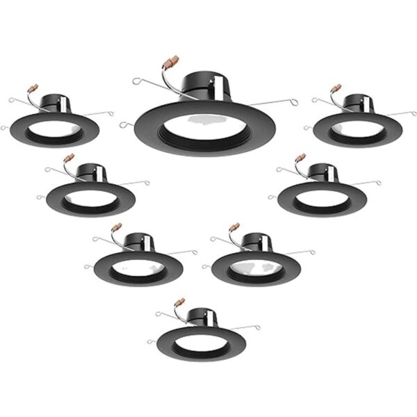Satco Paquete de 8 luces LED seleccionables a color_1
