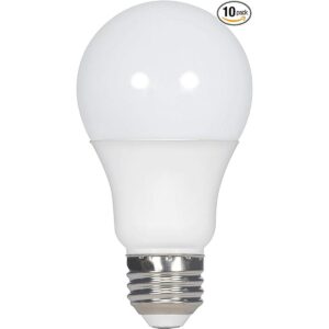 Satco 9.5 W 120 V A19 LED esmerilado E26 base mediana 760_1
