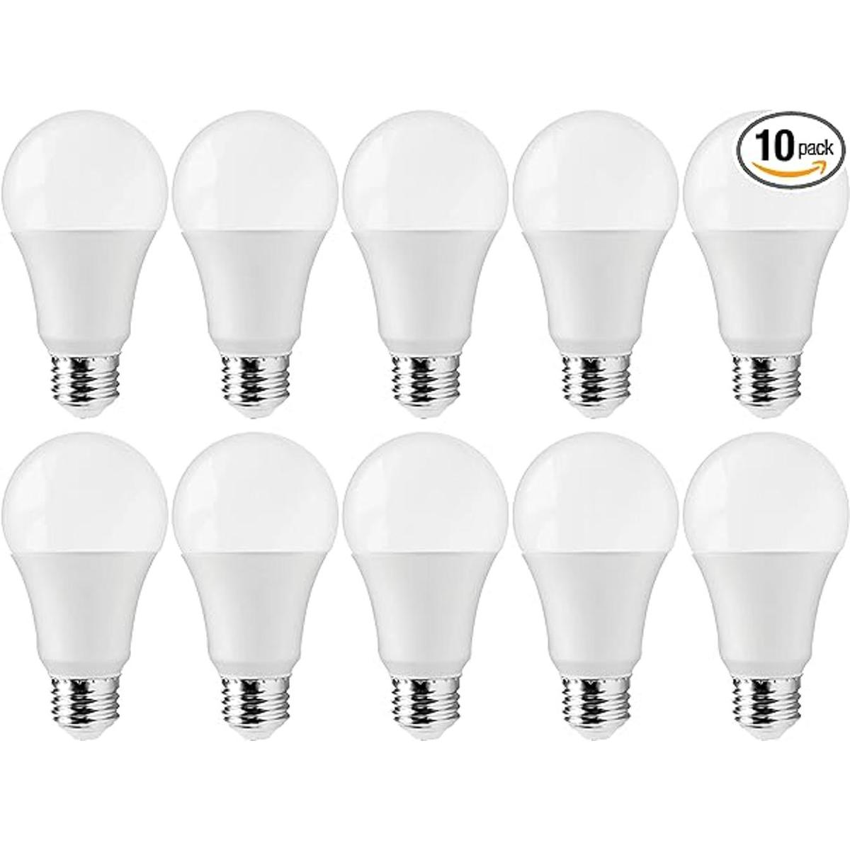 Satco S11437 Bombillas LED A19 12 W 75 W 3000 K luz