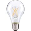 Satco 217347.5W A19 LED transparente base media 3000K 120V_1