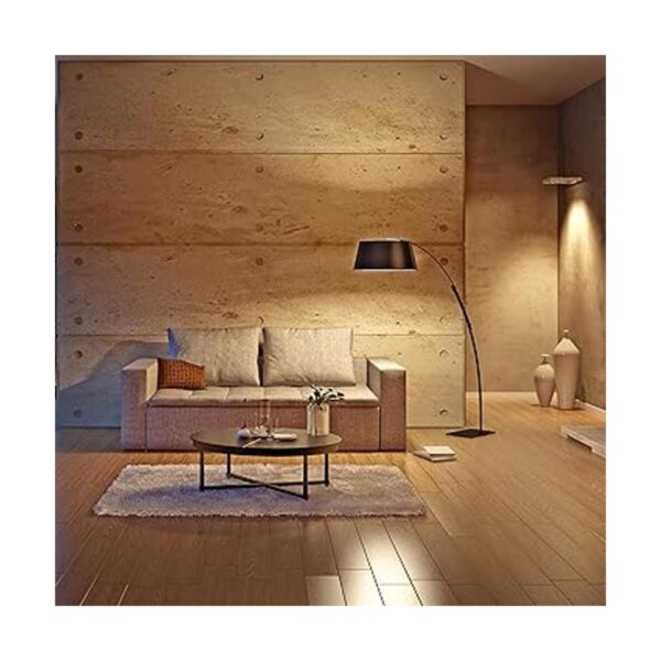 Satco 217347.5W A19 LED transparente base media 3000K 120V_4
