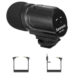 Saramonic Micrófono de cámara compacta con condensador de_1