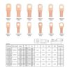 Sanuke 120 lengetas de alambre de cobre AWG 8 6 4 2_4