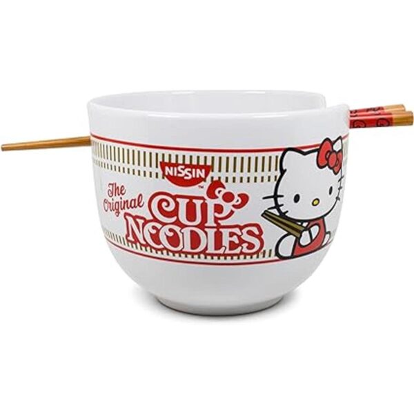 Sanrio Juego de vajilla de cerámica japonesa de Hello