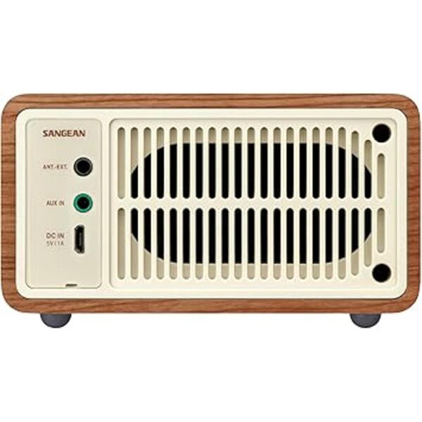 Sangean WR7WL Mini altavoz Bluetooth de madera con_3