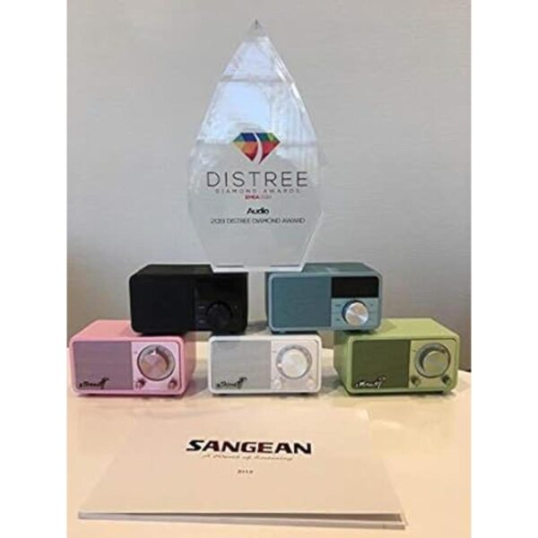 Sangean WR7WL Mini altavoz Bluetooth de madera con_6