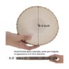 Sancodee 8 piezas de rebanadas de madera sin terminar