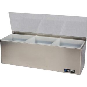 San Jamar B6183L EZChill Centro de decoración de acero_1