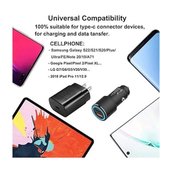 Samsung Kit de cargador súper rápido tipo C cargador de