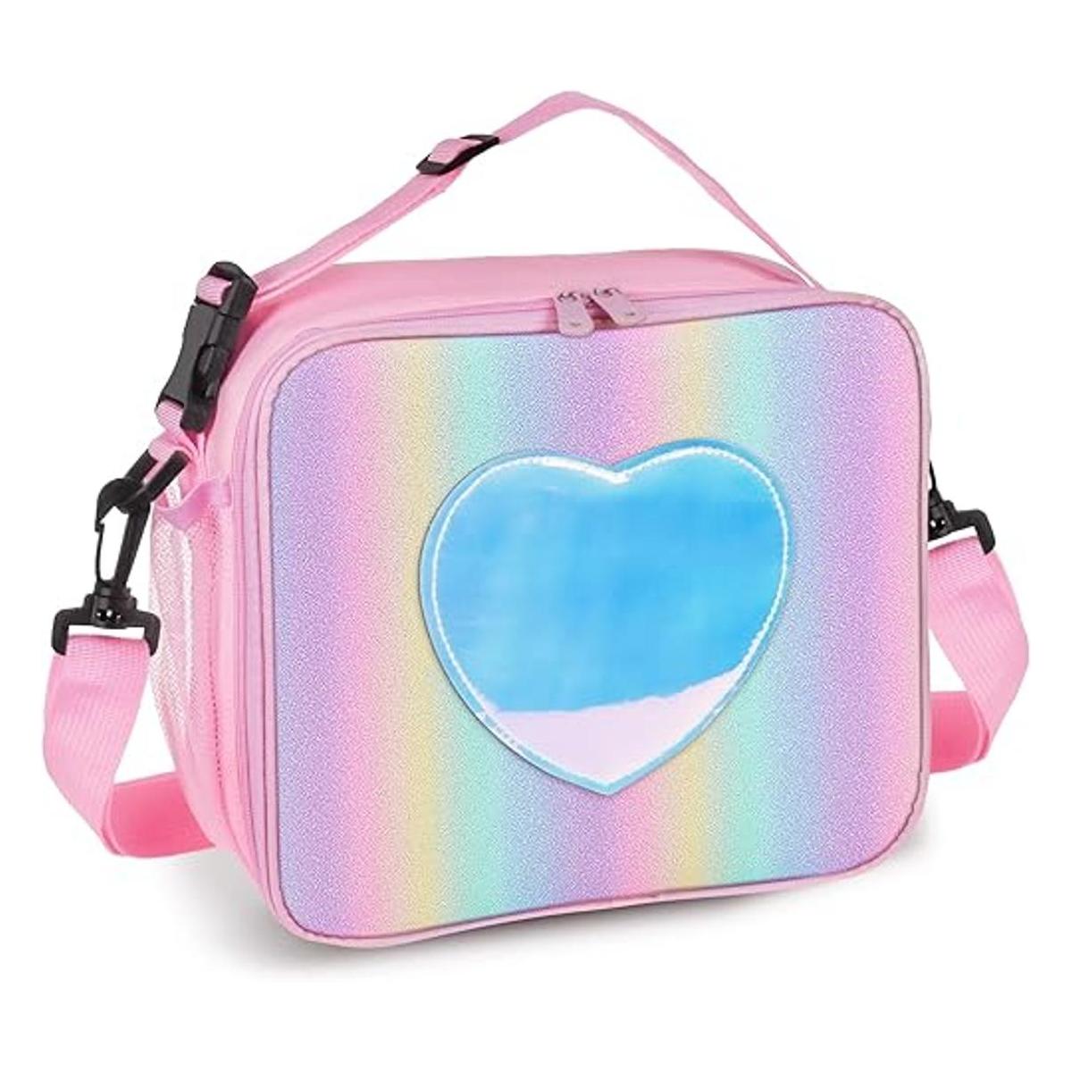Samhe Lonchera para niños y niñas bolsa de mano aislada