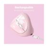 Sakura Cherry Pink Mouse vertical ergonómico inalámbrico_4
