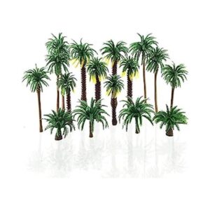 Saktopdeco 16 piezas de plástico modelo tropical de_1