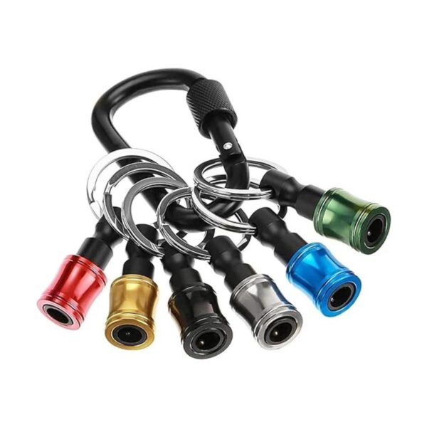 Saipe Juego de 6 piezas de barra de extensión de llavero