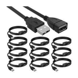SaiTech IT 10 unidades velocidad USB 2.0 cable de