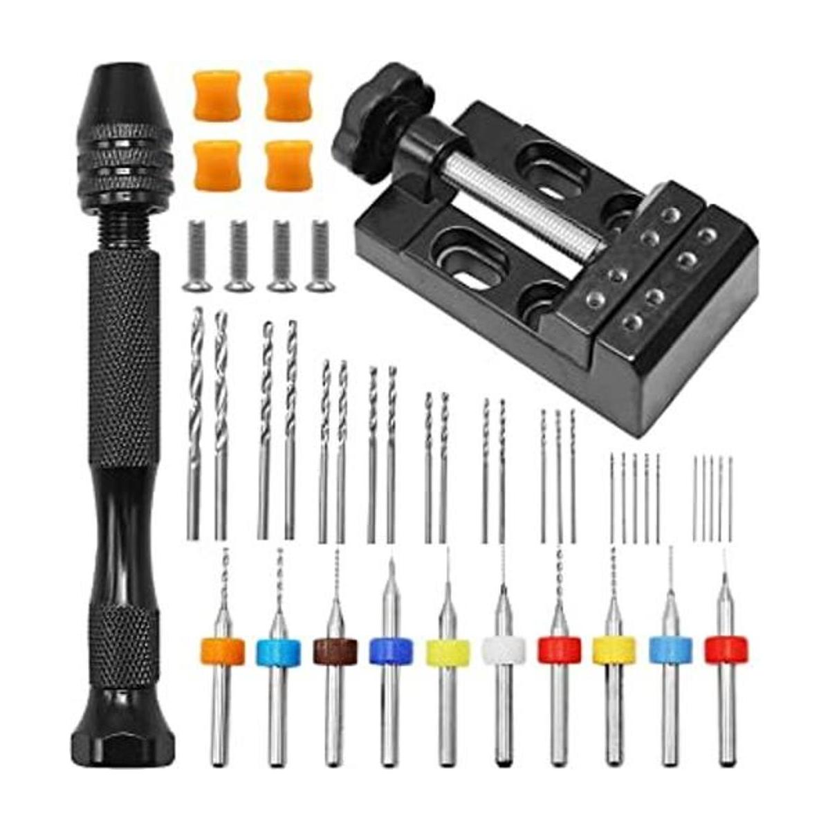 Saihisday Mini modelado taladro de mano conjunto con
