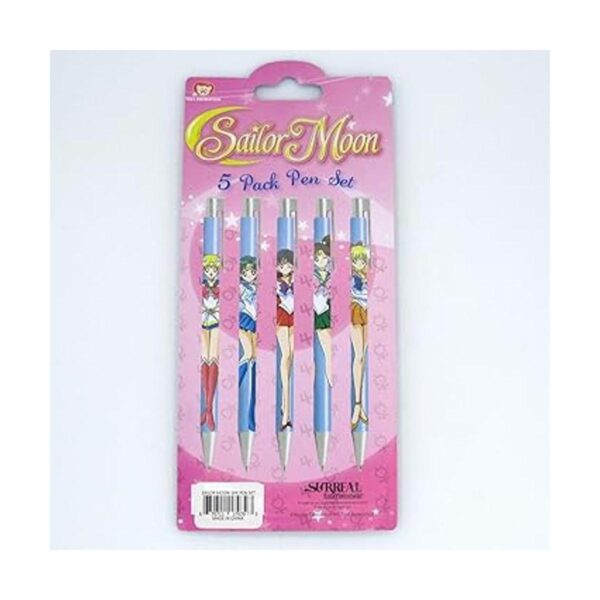 Sailor Moon Set de 5 bolígrafos con marinero Mercury_2