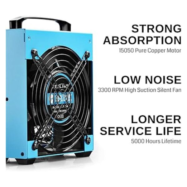 SainSmart Extractor de humo de soldadura con brazos de_3