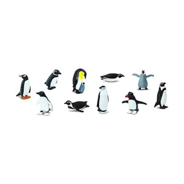 Safari Ltd TOOB de pinginos con 10 divertidas figuras que_2