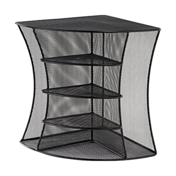 Safco Products Onyx Organizador de esquina de malla_1