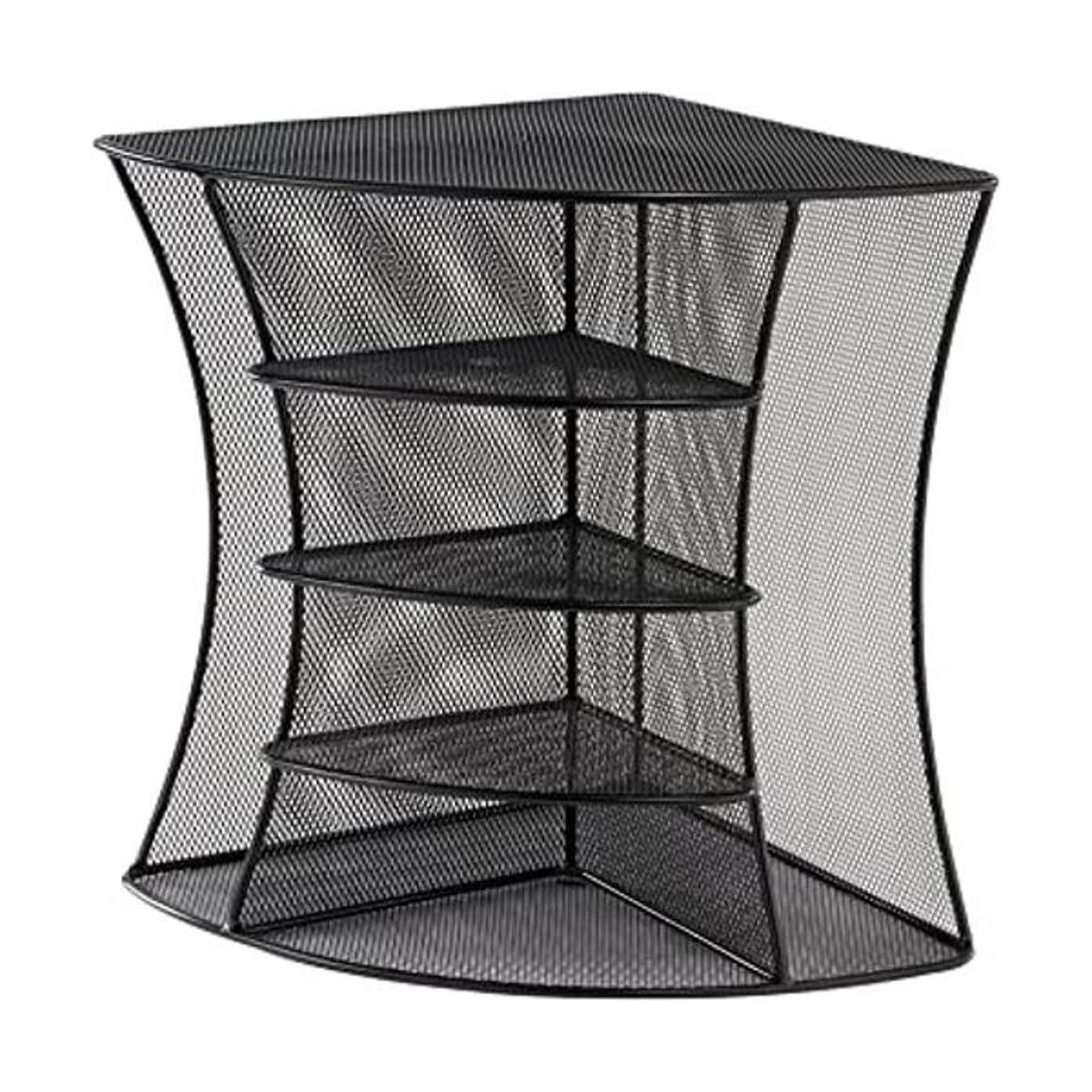 Safco Products Onyx Organizador de esquina de malla