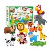 Safari Jungle Animals Sewing Kit Zoo Felt Animal DIY_1
