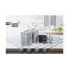 SafCare Juego de 3 botes de cocina de color gris granja