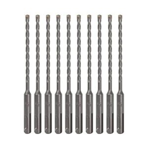 Sabre Tools Paquete de 10 brocas de martillo giratorio SDS