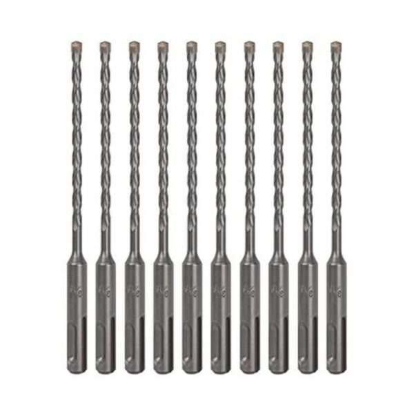 Sabre Tools Paquete de 10 brocas de martillo giratorio SDS