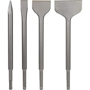 Sabre Tools SDS Plus Juego de cinceles de 4 piezas punta