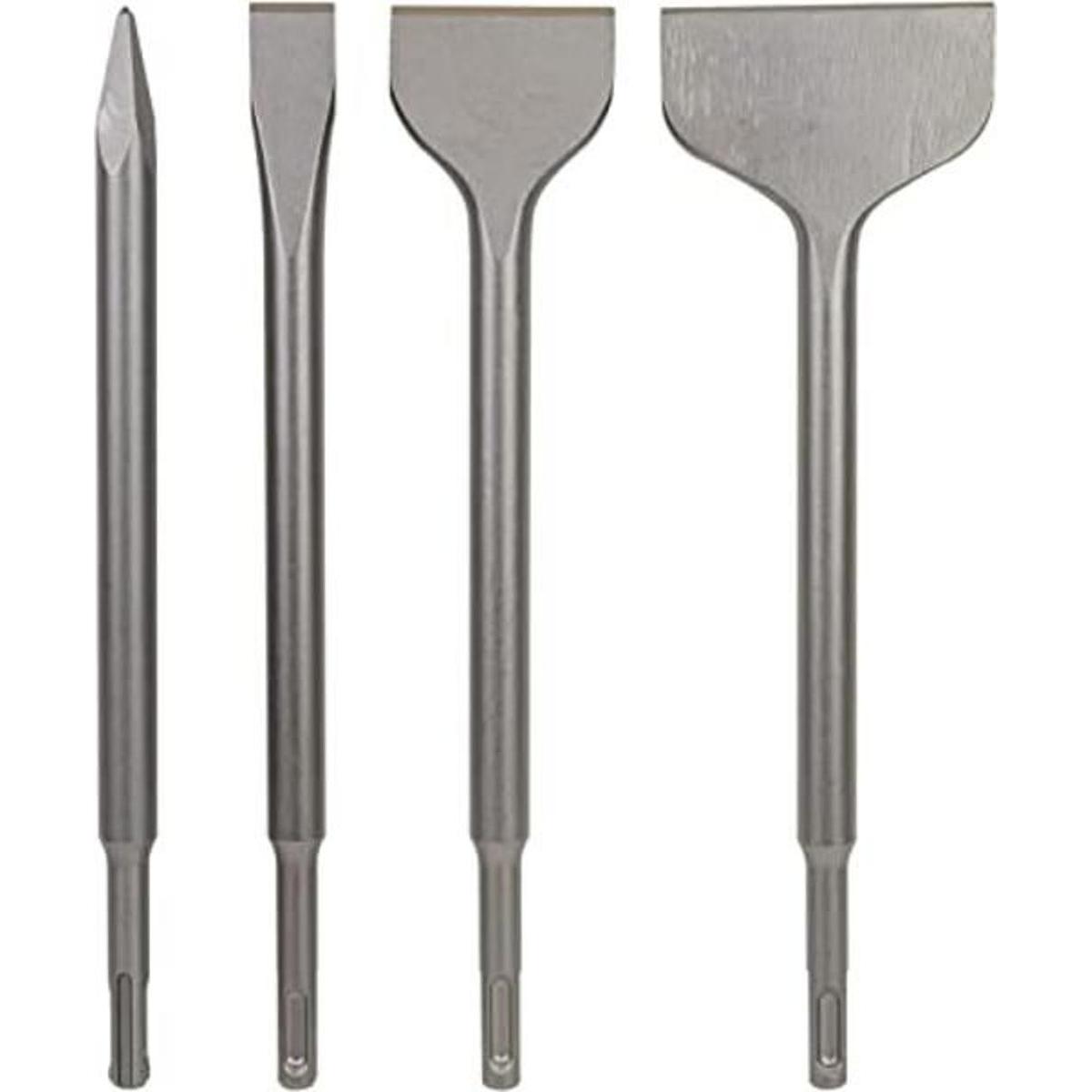 Sabre Tools SDS Plus Juego de cinceles de 4 piezas punta
