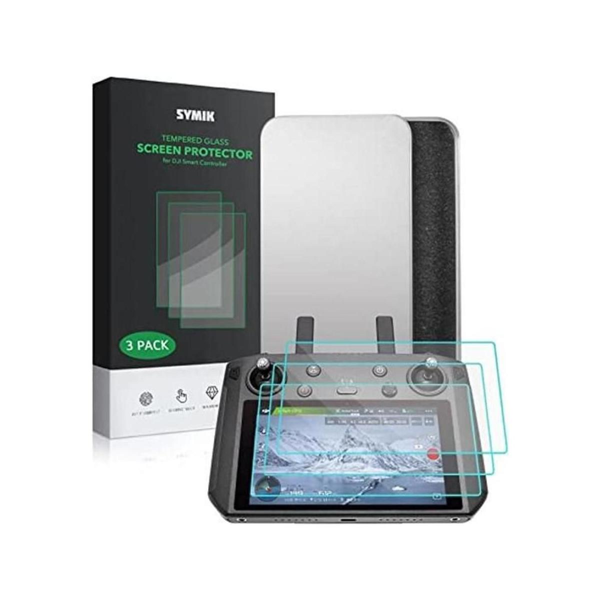 SYMIK Protectores de pantalla de vidrio templado paquete