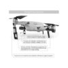 SYMIK Extensión de tren de aterrizaje retráctil para DJI_3